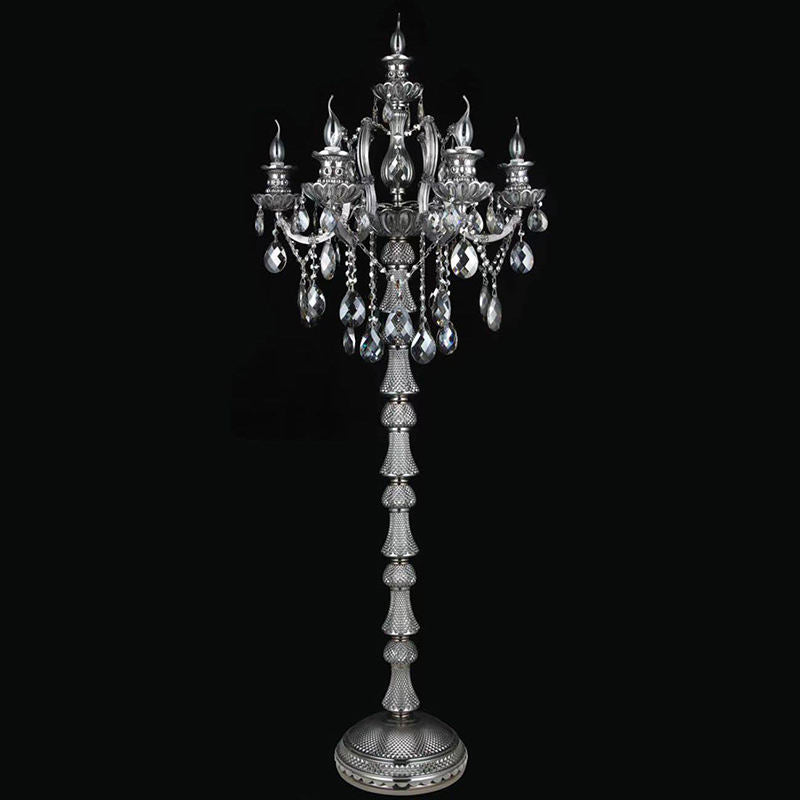 206European candle crystal floor lamp