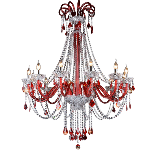 European candle crystal chandelier cafe chandelier