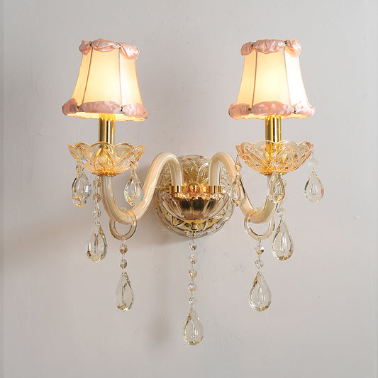 310Crystal wall lamp candle crystal wall lamp