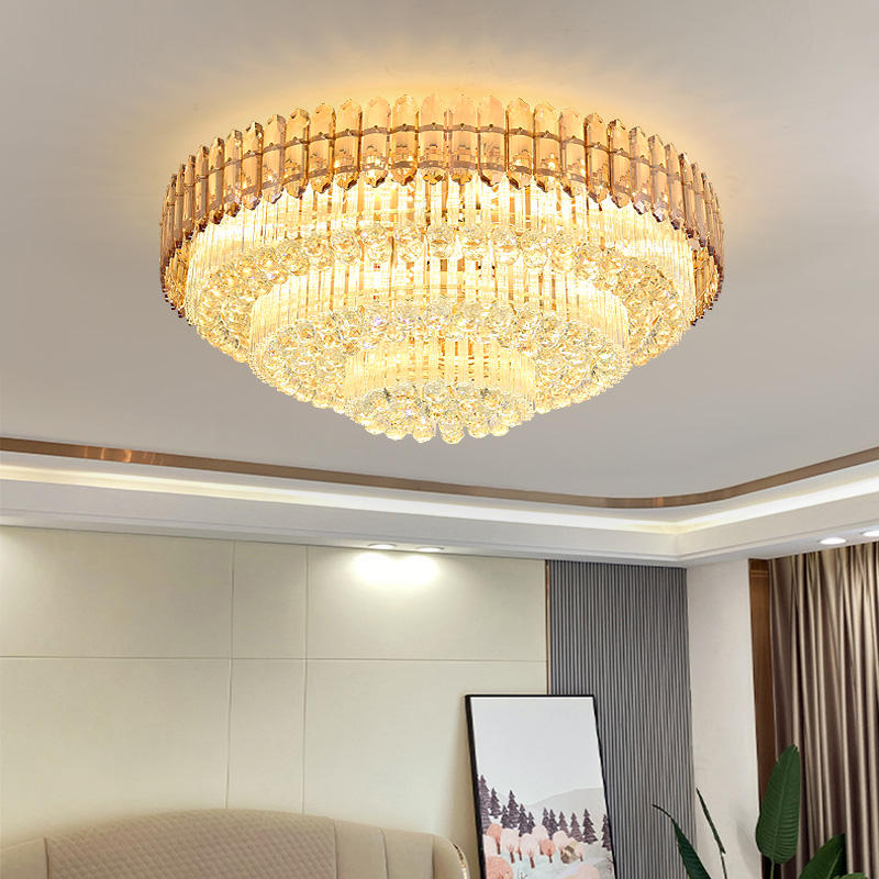Light luxury modern simple crystal lamp