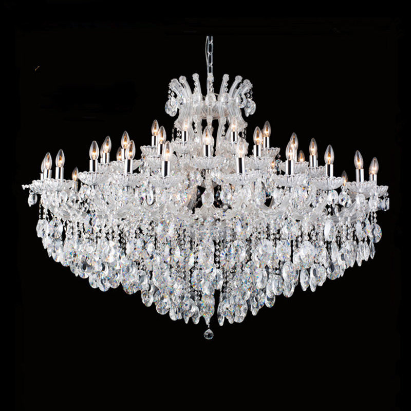 9017 European style candle crystal chandelier