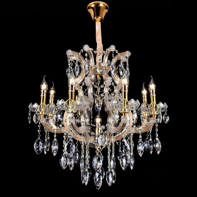 9104 European candle crystal chandelier