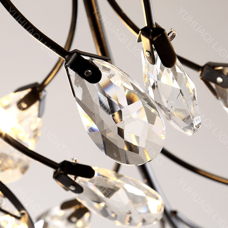 Iron Crystal Ceiling Lamp HQ6626