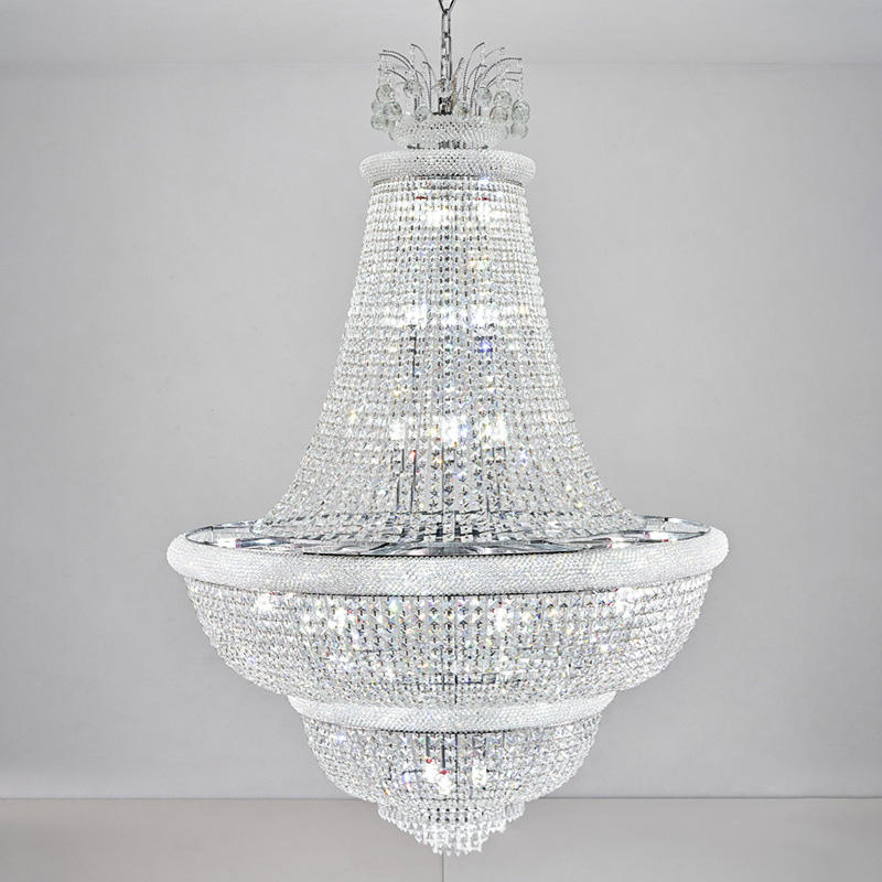 5050 Golden Hotel Candle Crystal Chandelier