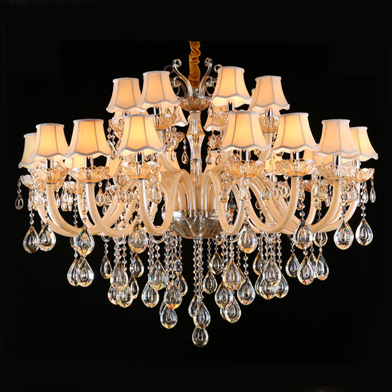 7024European candle crystal chandelier