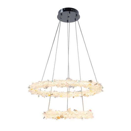 8039Modern simple crystal chandelier