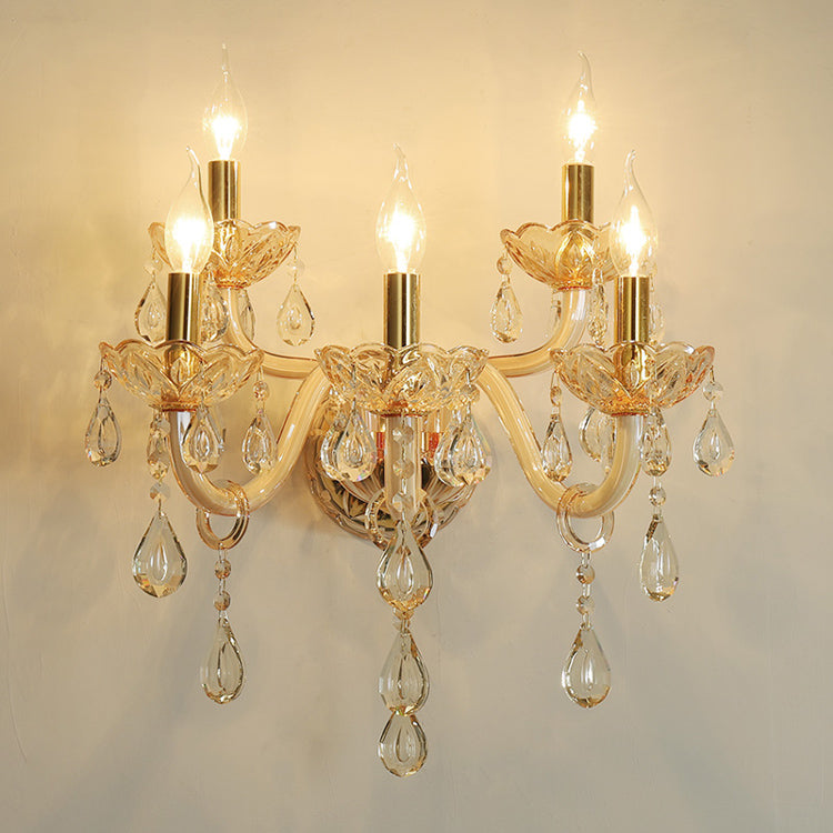 310Crystal wall lamp candle crystal wall lamp