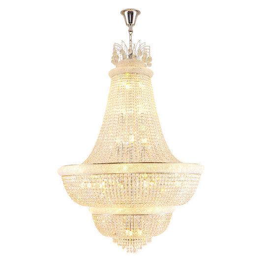 5050 Golden Hotel Candle Crystal Chandelier