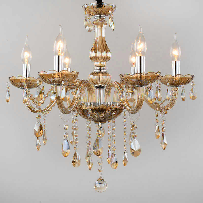 8036 European candle crystal chandelier