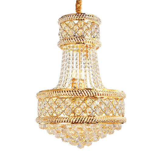 5057Modern simple light luxury crystal chandelier