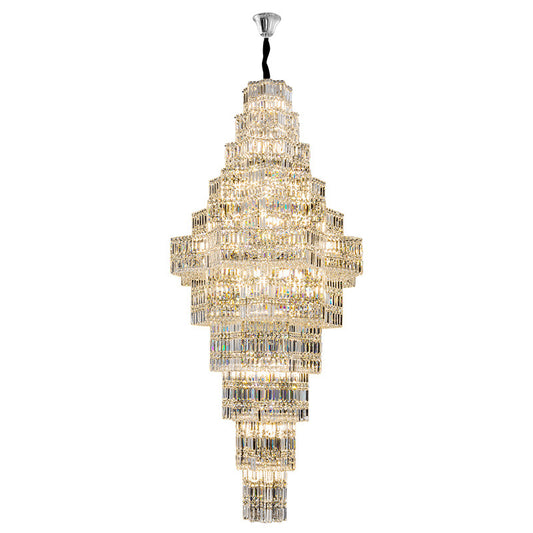 Crystal chandeliers, living room chandeliers, dining room chandeliers, lobby chandeliers, villa and hotel chandeliers HQC26290/120CM