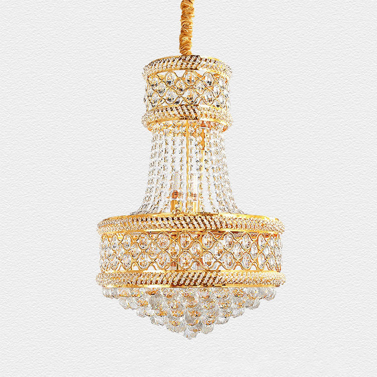 5057Modern simple light luxury crystal chandelier