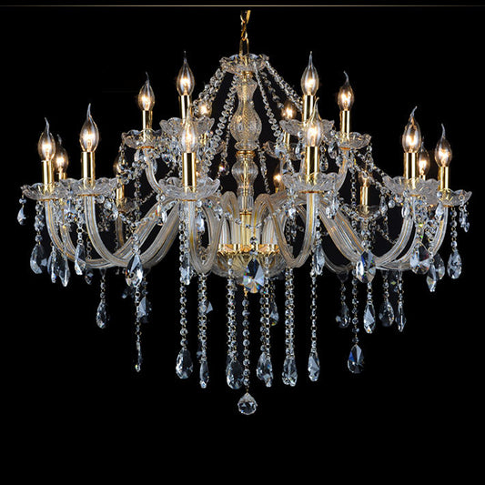 9018 European glass crystal chandelier