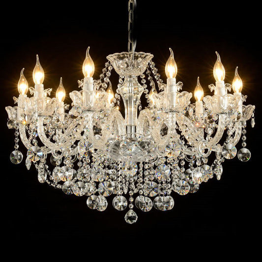 6110 Glass candle crystal chandelier