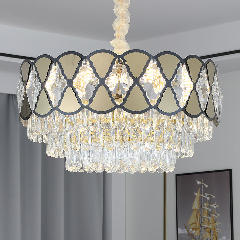 3022Modern simple light luxury crystal chandelier