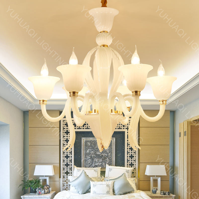 Creative White Minimalist Chandelier HQ9073