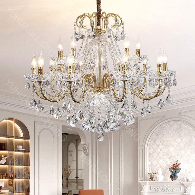 Light Luxury Crystal Chandelier HQ9126