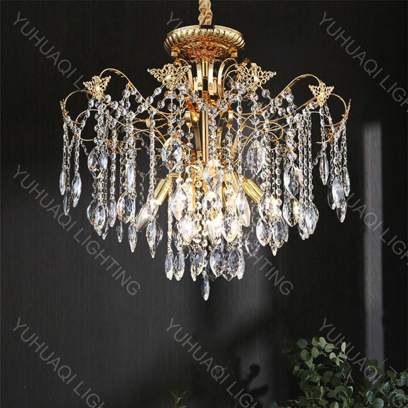 Light Luxury Crystal Chandelier HQ5007