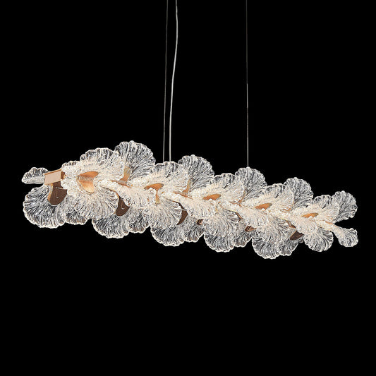 Postmodern simple acrylic dining chandelier