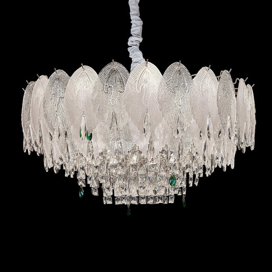 Modern simple light luxury crystal chandelier