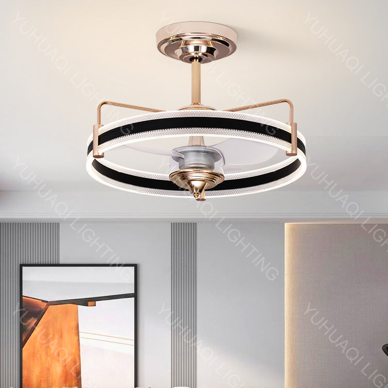 Aluminum Acrylic Fan Lamp