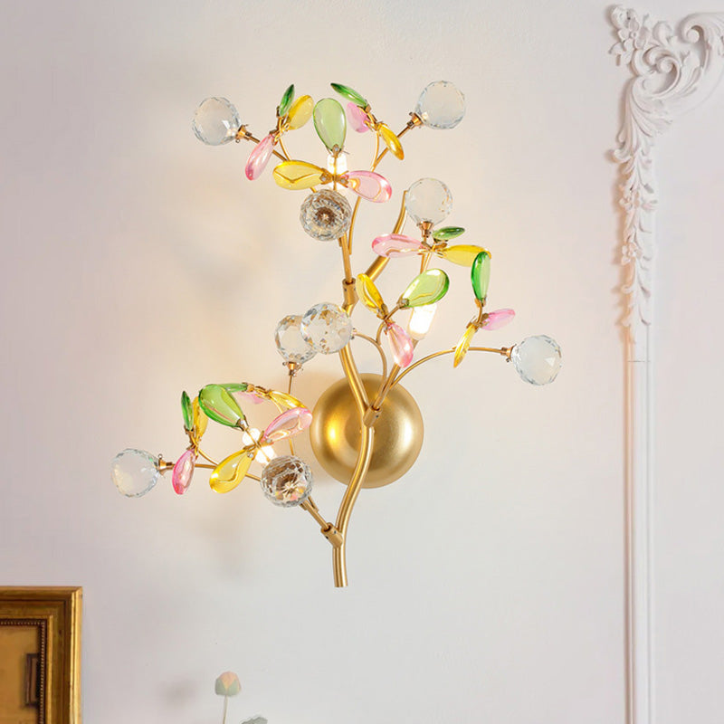 Colored wall lamp, postmodern style, room lamp, bedroom lamp, bedside wall lamp