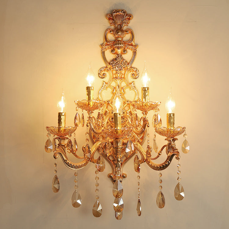 309 Yu Huaqi Lighting European style zinc alloy crystal wall lamp