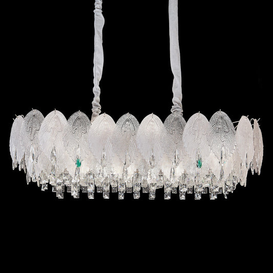 Modern simple light luxury crystal chandelier