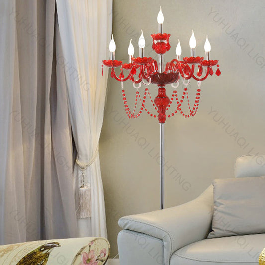European-style Crystal Floor Lamp HQ201