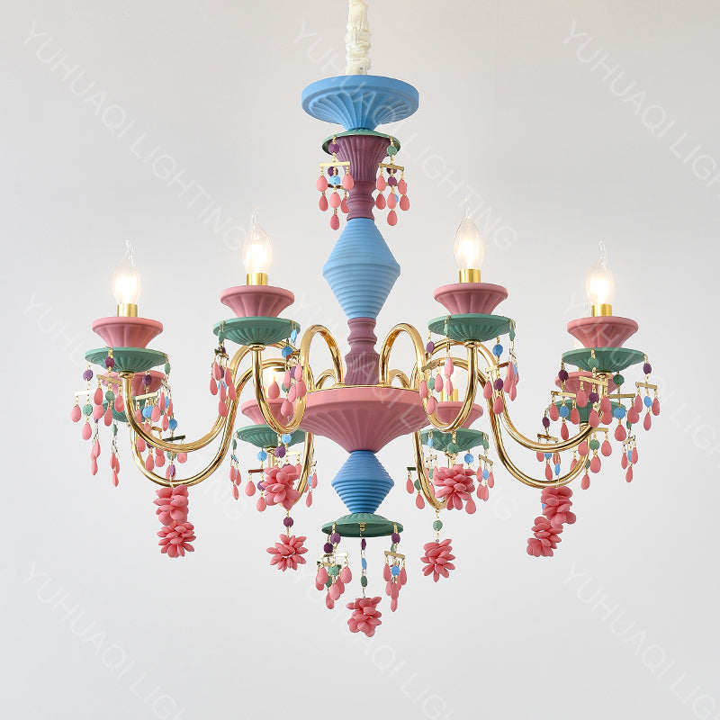 Macaron Crystal Chandelier HQ9210