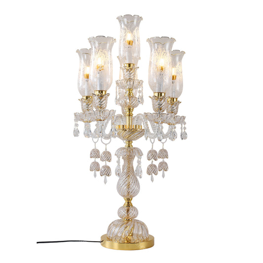European-Style Classical Crystal Table Lamp / Floor Lamp HQ208