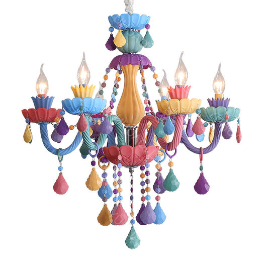 Macaron Children's Crystal Chandelier HQ8086