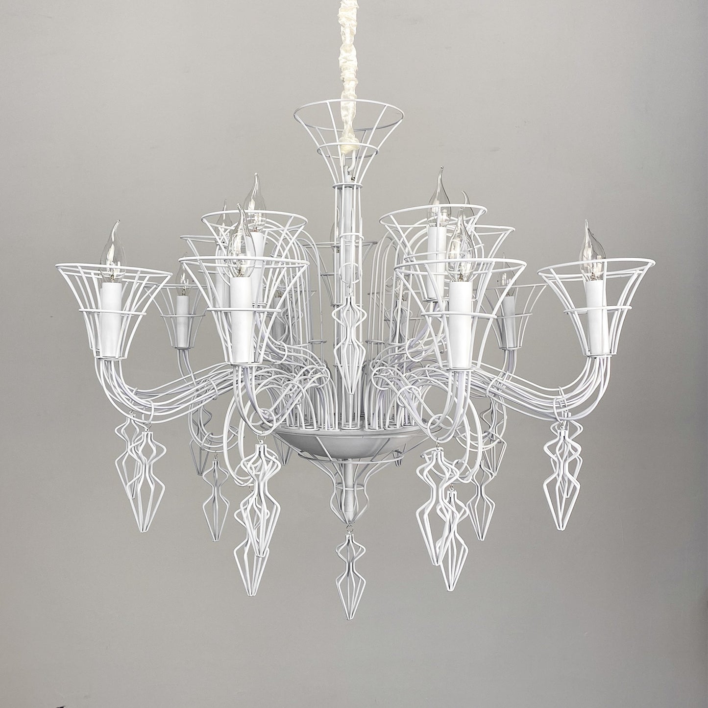 American simple iron art chandelier