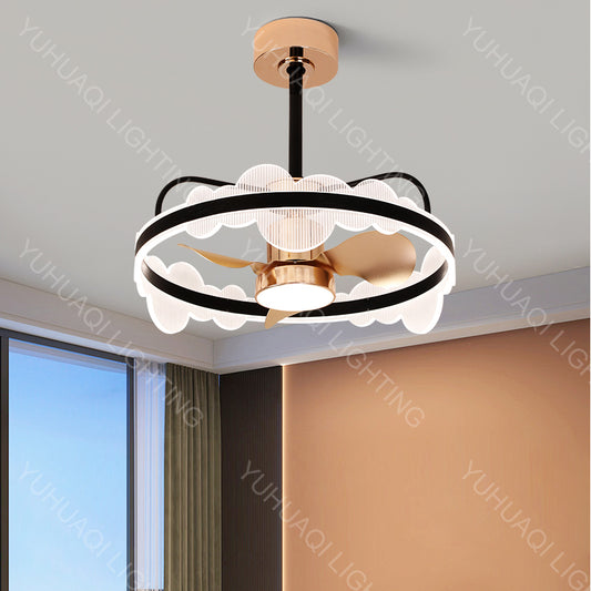 Aluminum Acrylic Fan Lamp