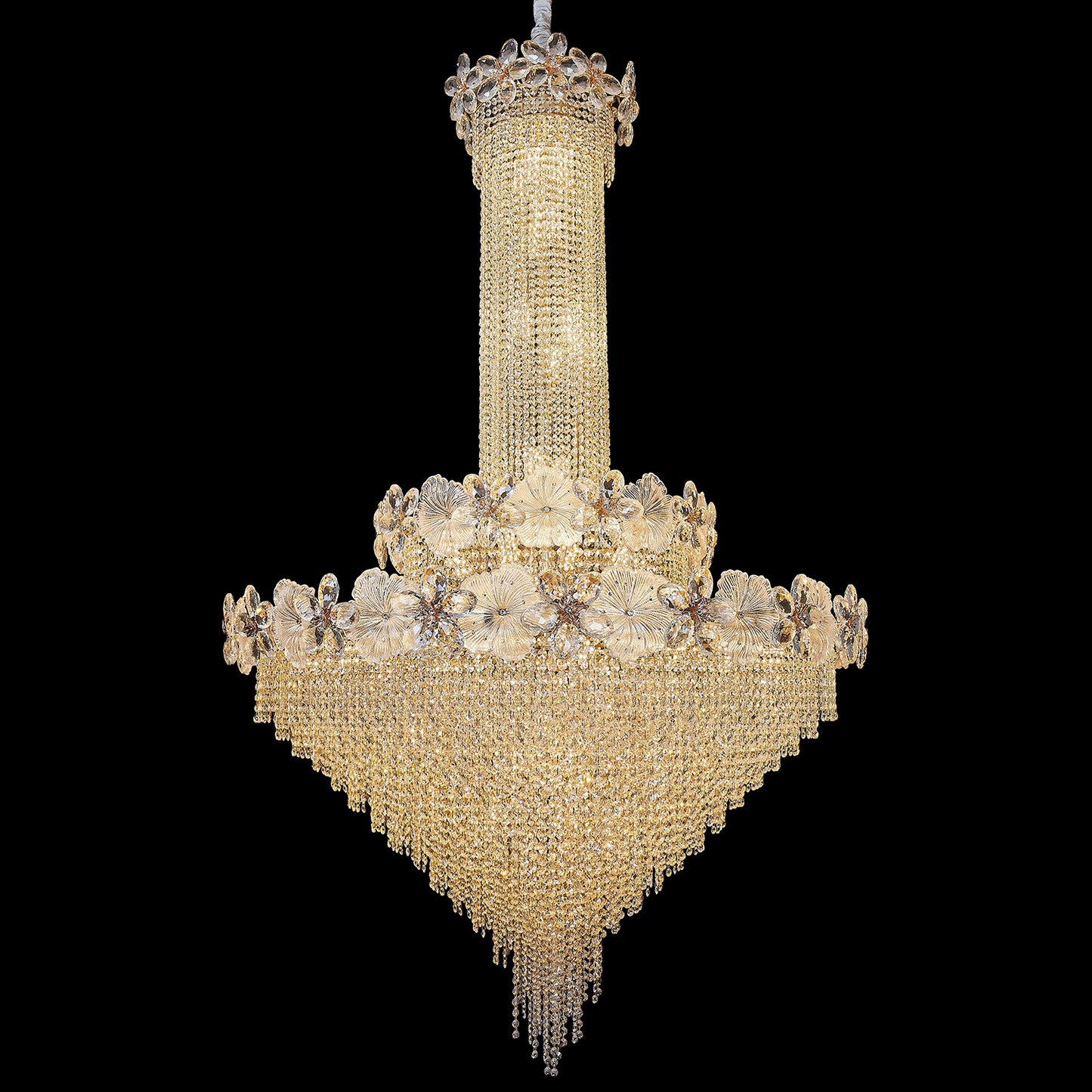 Light luxury simple crystal chandelier
