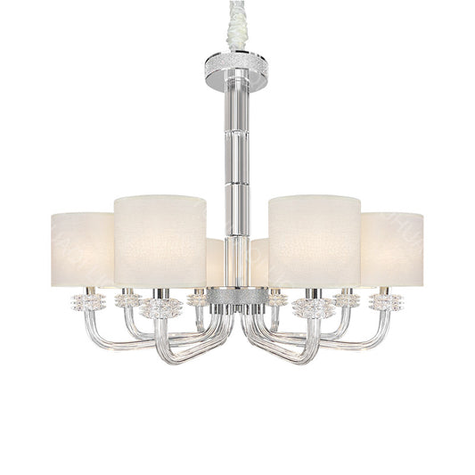 Postmodern Crystal Chandelier