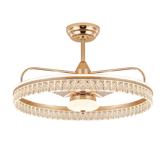 Fan light, dining room light, bedroom light, modern minimalist style HQC6050