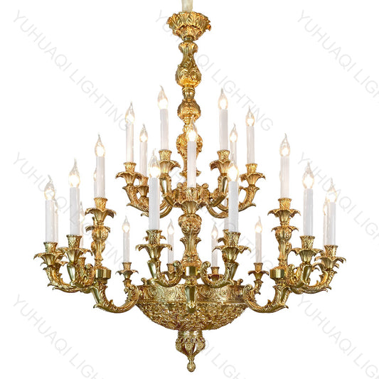 European-Style All-Copper Chandelier HQ3028