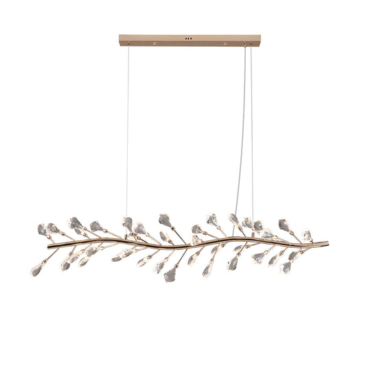 Modern simple crystal chandelier