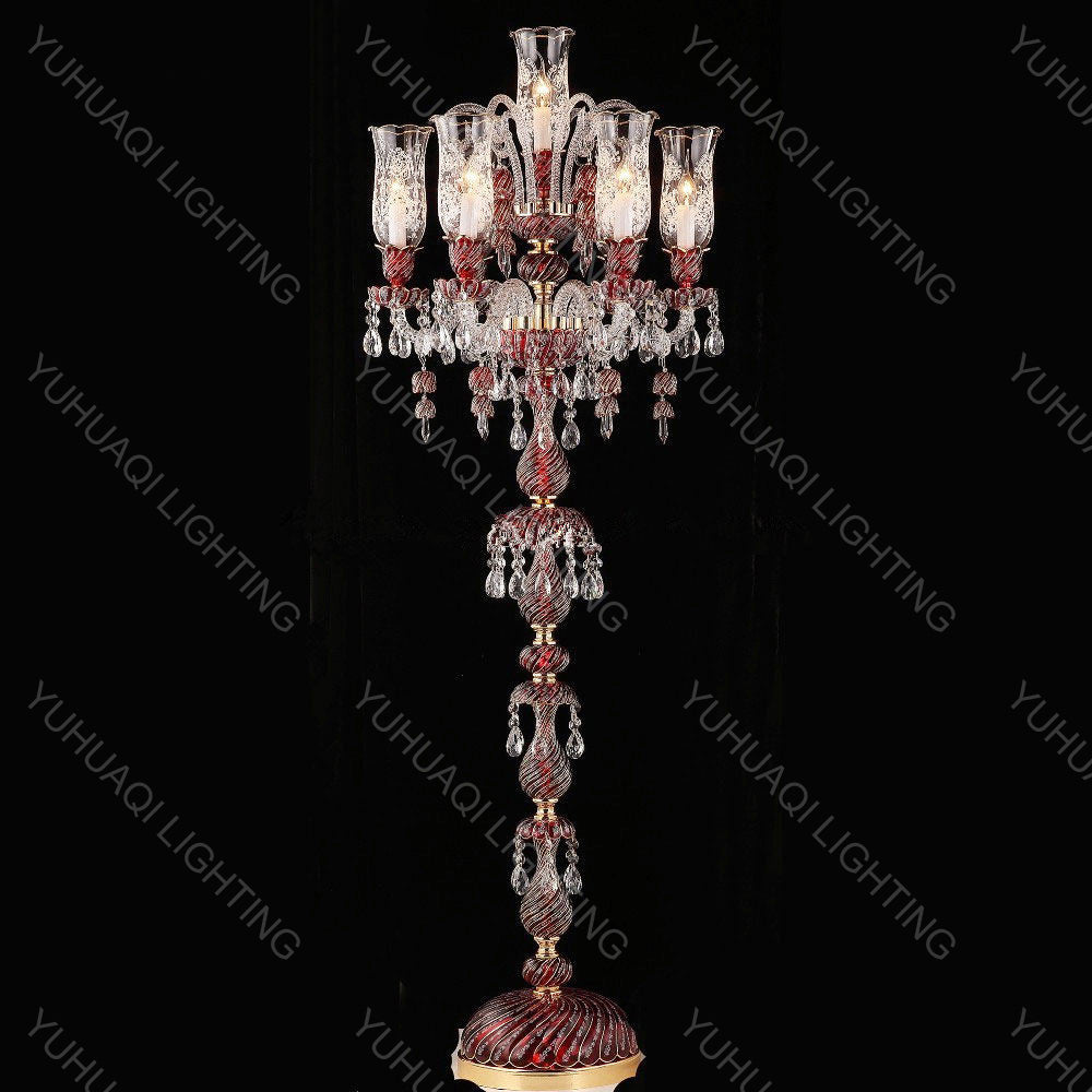 European-Style Classical Crystal Table Lamp / Floor Lamp HQ208