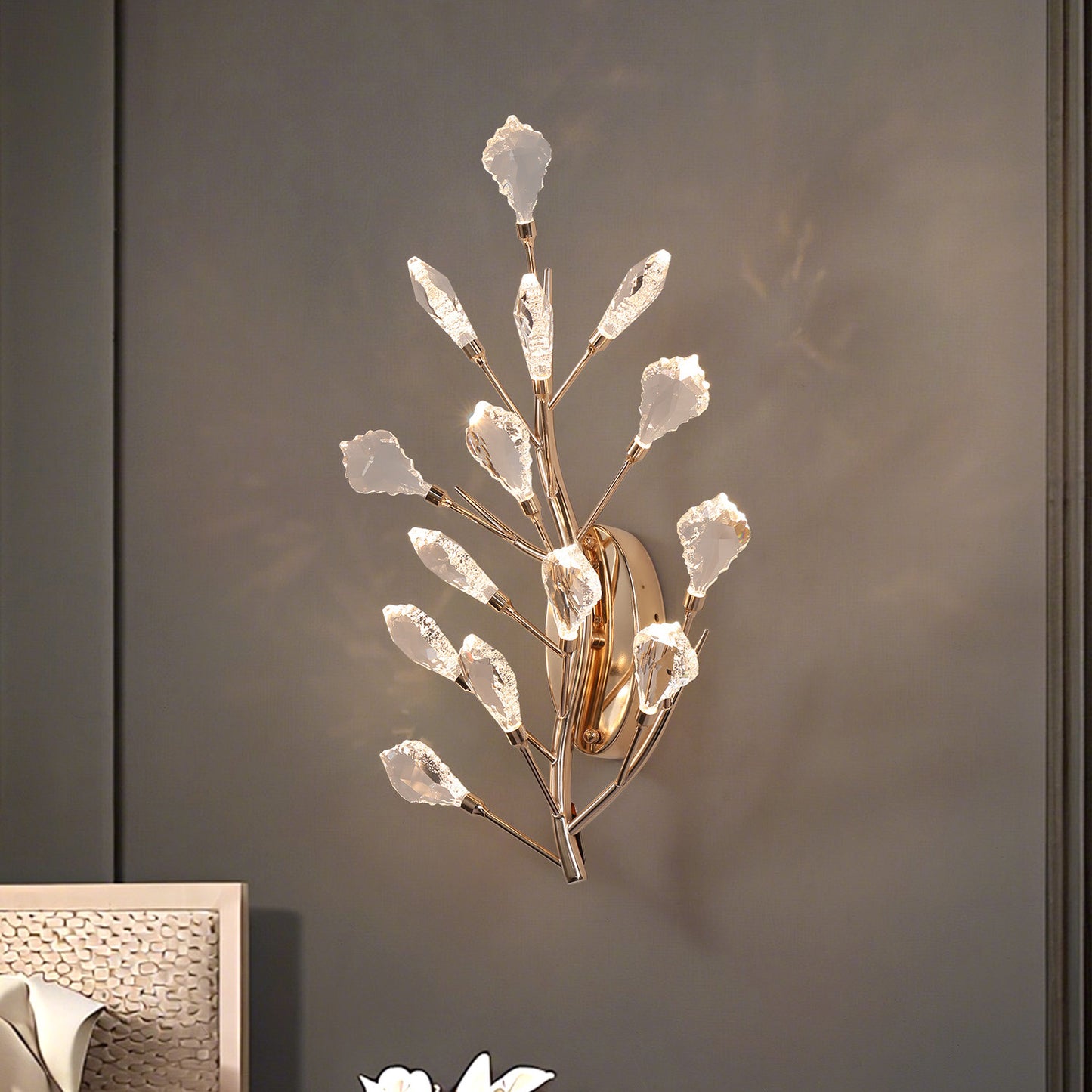 Modern simple light luxury wall lamp aisle wall lamp