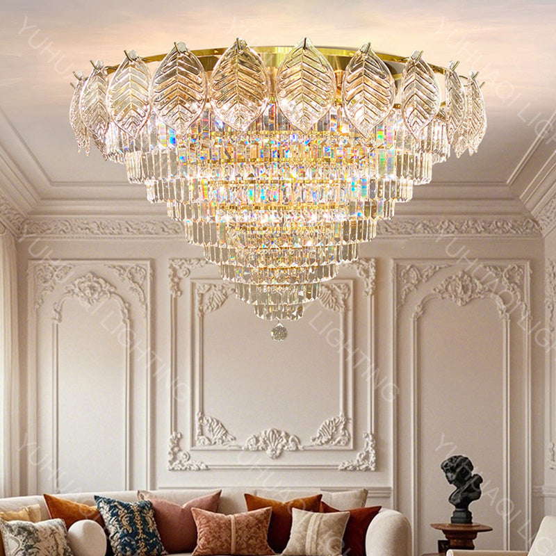Light Luxury Crystal Ceiling Lamp HQ3087