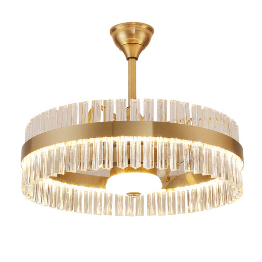Fan light, dining room light, bedroom light, crystal light, crystal chandelier