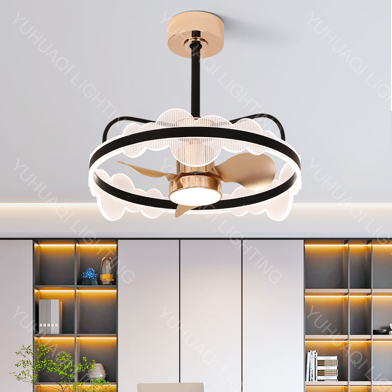 Aluminum Acrylic Fan Lamp