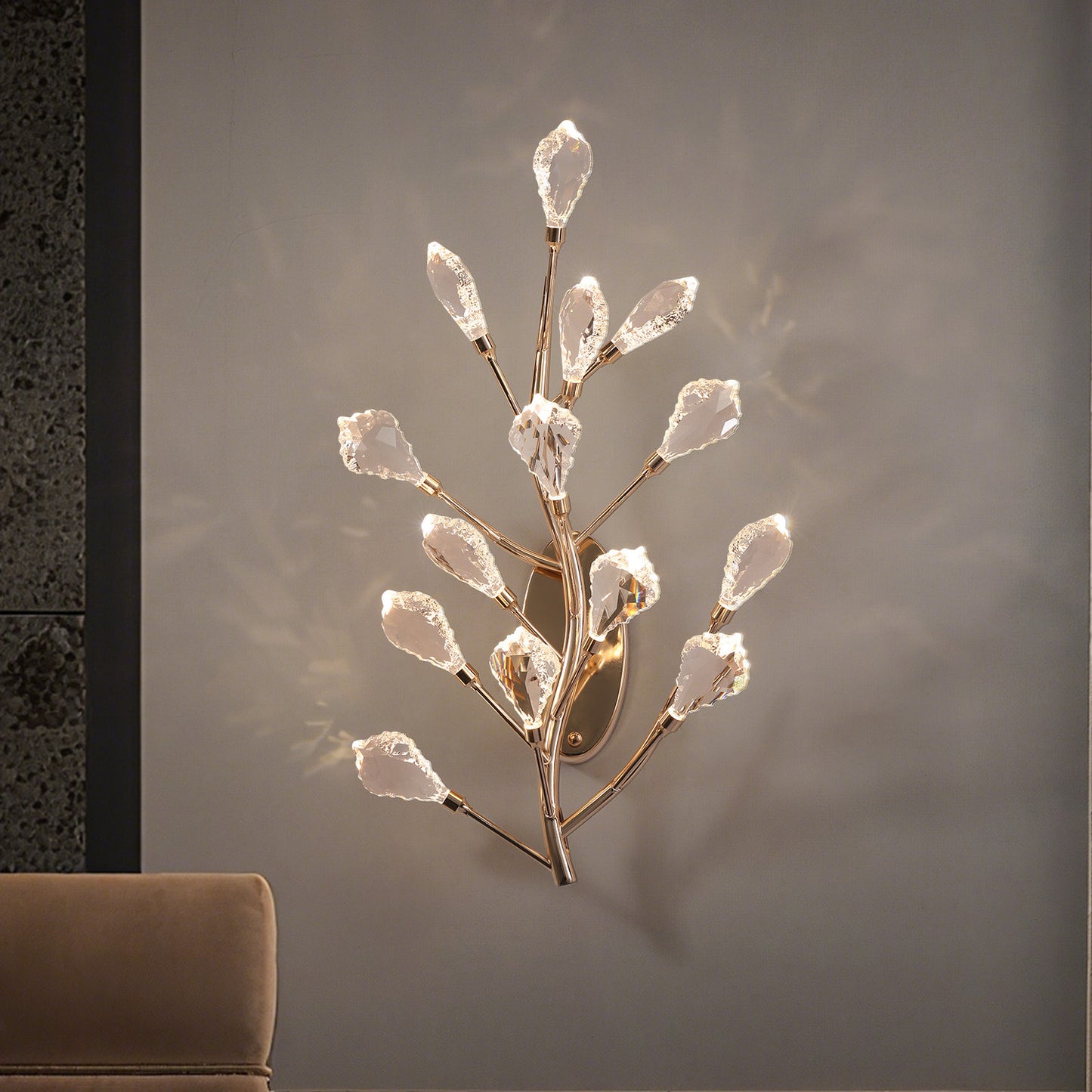Modern simple light luxury wall lamp aisle wall lamp
