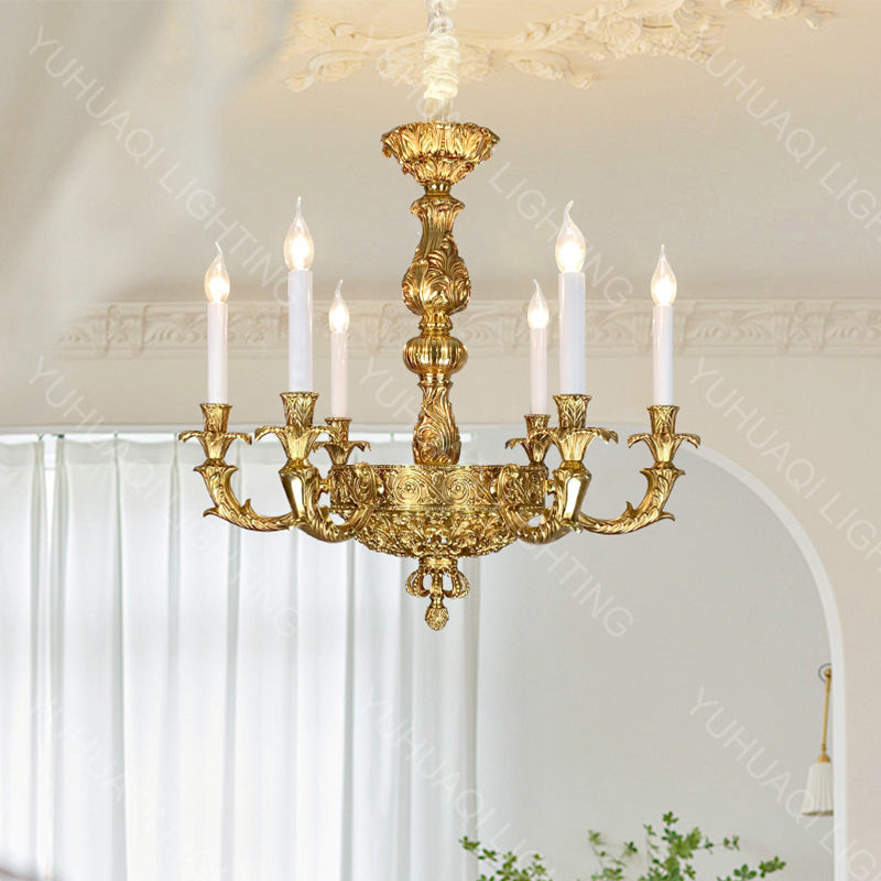 European-Style All-Copper Chandelier HQ3028