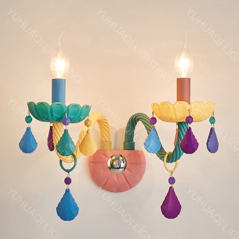 Macaron Children's Crystal Chandelier HQ8086