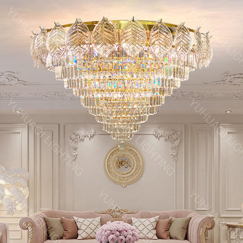 Light Luxury Crystal Ceiling Lamp HQ3087