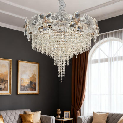 Light luxury simple crystal chandelier