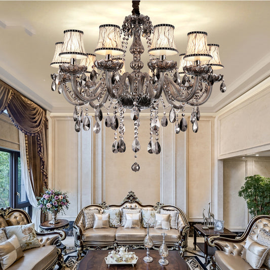 8036 European candle crystal chandelier